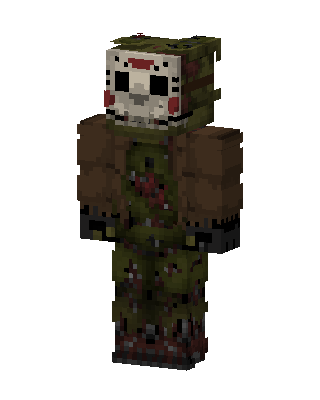 Green Fighter skin, 3D preview