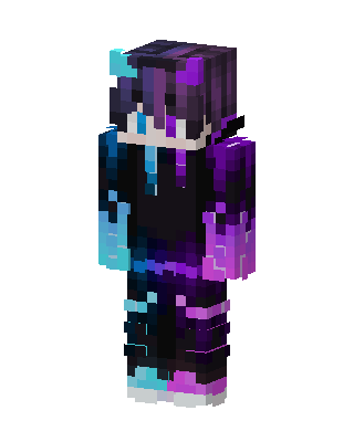 Neon Void skin, 3D preview