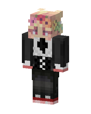 Black Suit Girl Minecraft skin