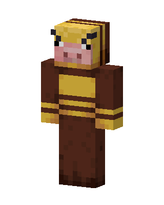 Bee Pig skin, 3D preview