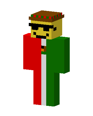 Mexican Sombrero Guy Minecraft skin