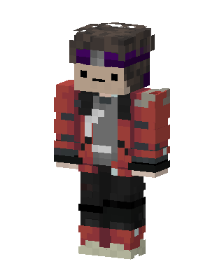 Red Player Boy skin, 3D preview