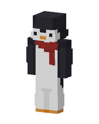 Penguin Top Hat Minecraft skin