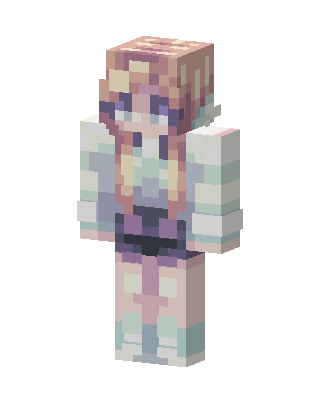 Pink Cutie Girl Minecraft pink skin