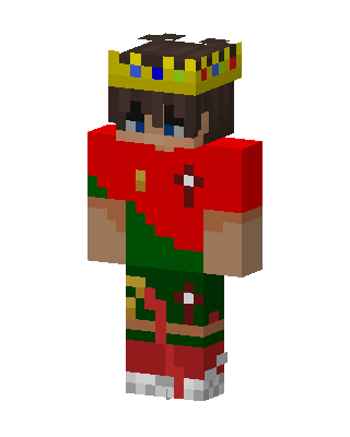 Christmas King Minecraft skin