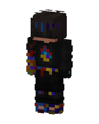 Glitch Hoodie skin, 3D preview