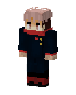 Yuji Itadori skin, 3D preview