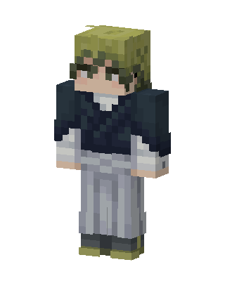 Haori Blond Minecraft skin