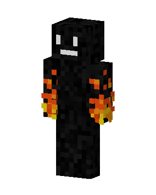 Black Villain Boy Minecraft PvP skin