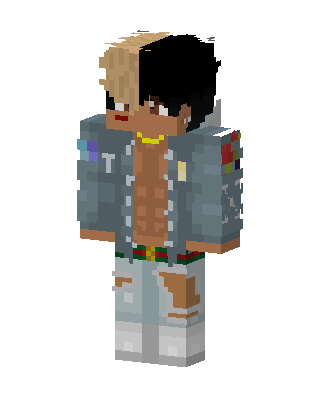 Street Rocker skin, 3D preview