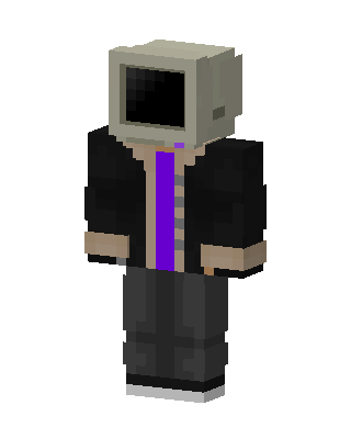 Monitor Head Minecraft skin