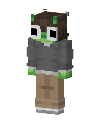 Gray Animal Boy Minecraft skin