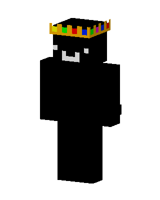 Crowned Shadow Minecraft skin