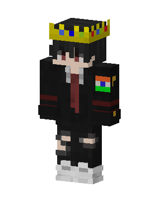 Black King skin, 3D preview