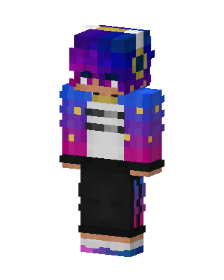 Galaxy Hoodie skin, 3D preview