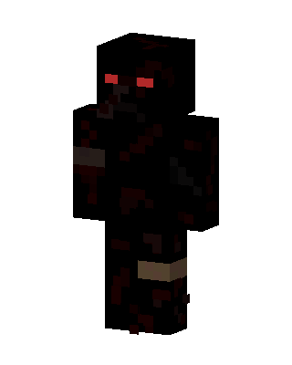 Black Ninja Boy skin, 3D preview