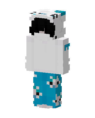 White Animal skin, 3D preview