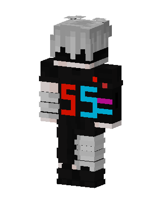 Black Player Boy skin, 3D preview