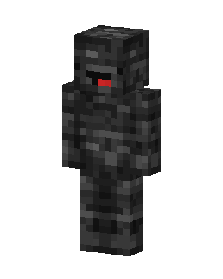 Bedrock Derp skin, 3D preview