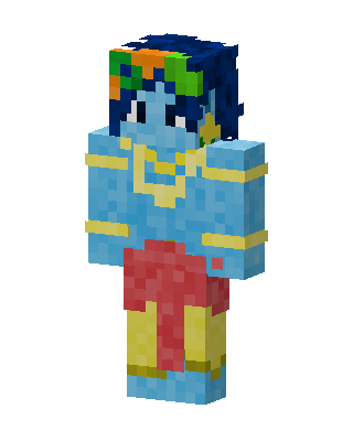 Blue Hero Boy Minecraft skin