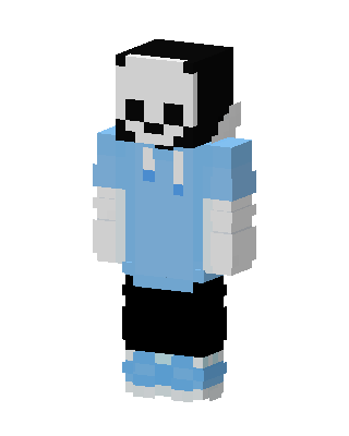 Sans skin, 3D preview