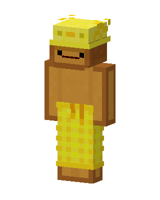 Waffle Man skin, 3D preview