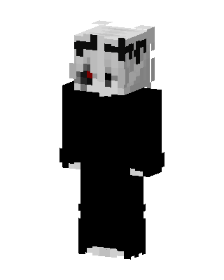 Black Animal skin, 3D preview