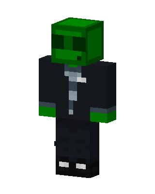 Slime Suit skin, 3D preview