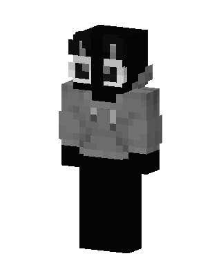 Black Masked Villain Boy Minecraft black skin