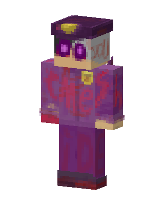 Purple Player Girl Minecraft skin