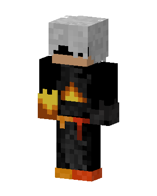Lava Knight skin, 3D preview