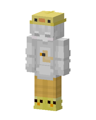Duckling Hoodie Minecraft skin
