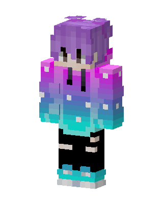 Galaxy Hoodie Minecraft skin