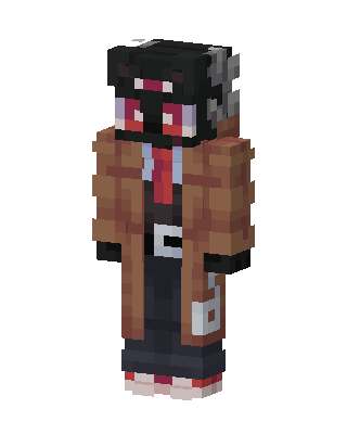 Brown Anime Minecraft skin