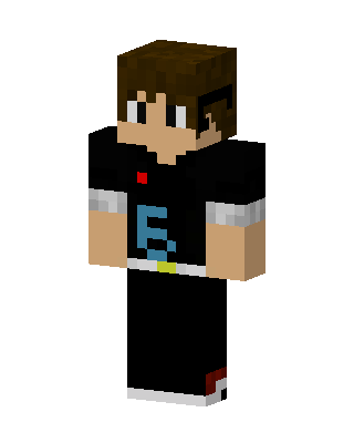 Black Player Boy skin, 3D preview