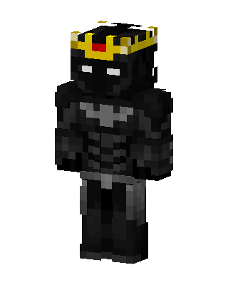 Batman With Crown Minecraft skin
