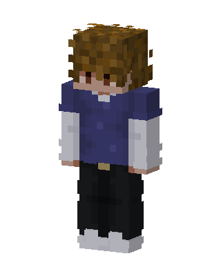 Blue Student Boy Minecraft blue skin