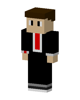 Suited Businessman skin, 3D preview