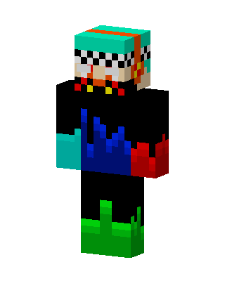 Elemental Mix skin, 3D preview