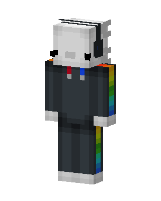 Black Masked Suit Boy Minecraft skin