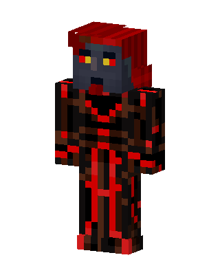 Red Hero Boy Minecraft skin