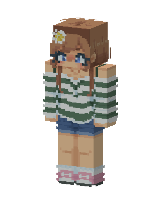 Daisy Sweater Girl Minecraft skin