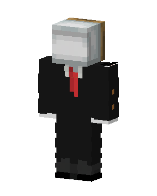 Suited Toaster skin, 3D preview