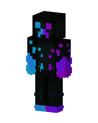 Neon Void skin, 3D preview