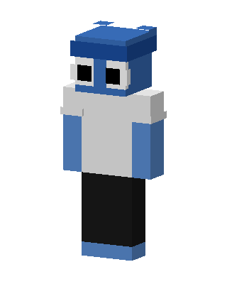 Mordecai skin, 3D preview