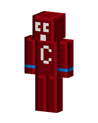 Red Letter C skin, 3D preview