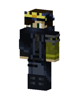 Crowned Night Wanderer skin, 3D preview
