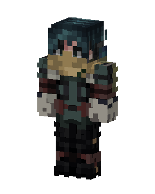 Teal Wanderer Minecraft skin