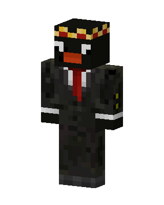 Penguin In Suit skin, 3D preview