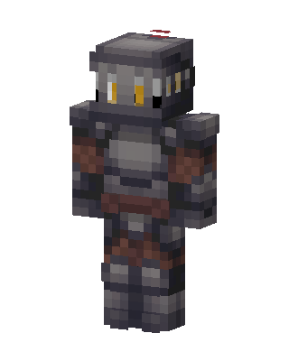 Dark Knight skin, 3D preview
